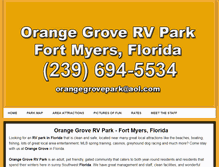 Tablet Screenshot of orangegroverv.com